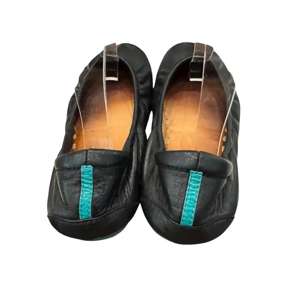 Tieks Matte Black Italian Leather Ballet Flats Women’s Size 7